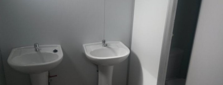 Modulo prefabricado para topico y baños prefabricados