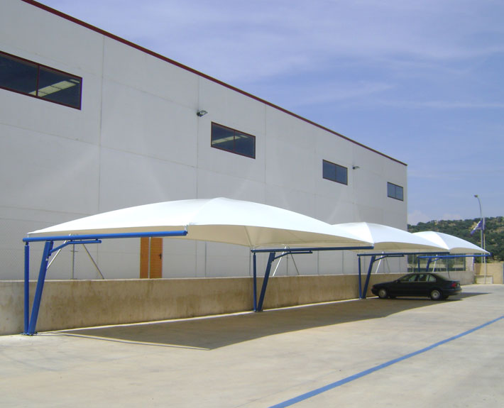 ALQUIMODUL - Coberturas textiles estacionamiento