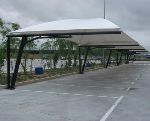 ALQUIMODUL - Coberturas textiles estacionamiento