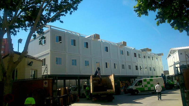 Edificio modular oficinas ALQUIMODUL