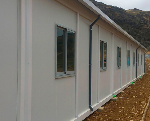 Conjunto Modular campamento minero