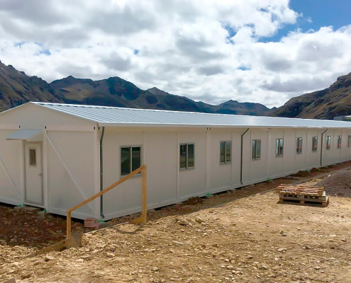 Conjunto Modular campamento minero